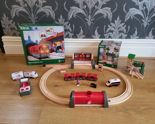 Brio metro railway train set - metro,