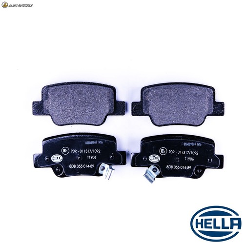 Brake pad set - disc, 8db