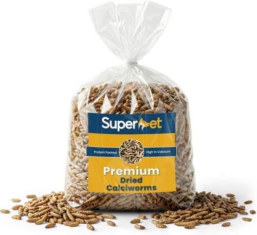 Dried calciworms refill - calciworms, bag