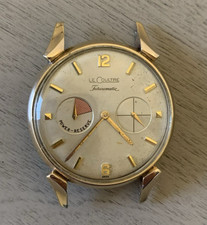 Clean Jaeger LeCoultre Futurematic Automatic Power Reserve 10k Gold Filled