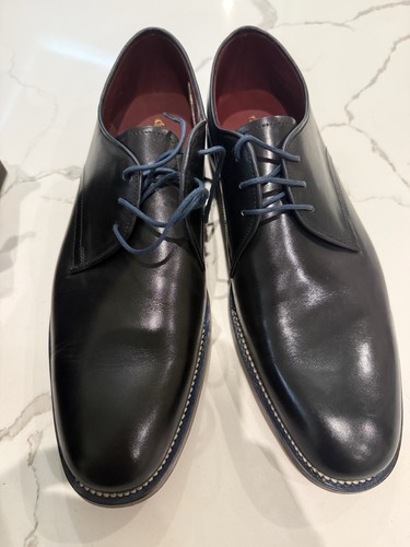 Loake black drake shoes - loake,