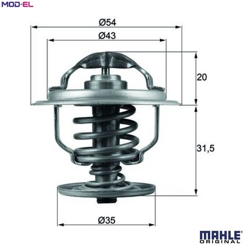 Thermostat coolant 109 - coolant, 87d