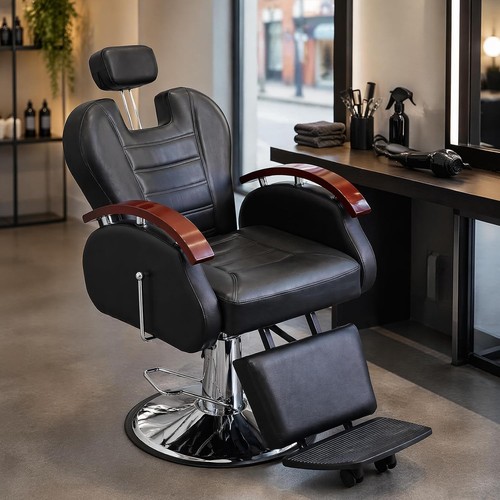 Reclining barber chair - reclining, salon