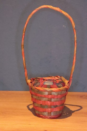 Small wicker basket with - wicker,