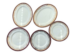 Set of 5 assorted Myott
