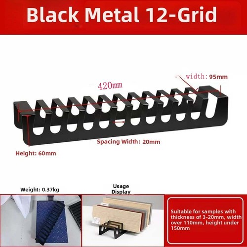 Metal sample display - display, stand