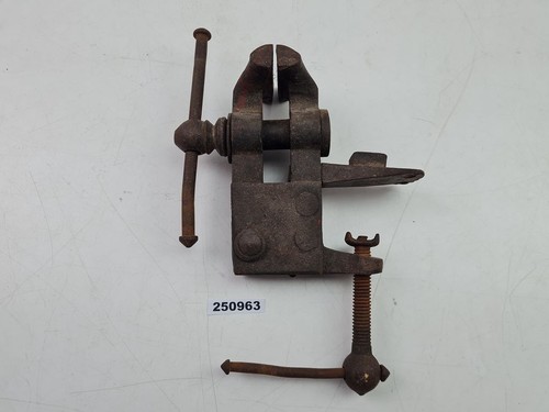 Bench vise clamp antique - clamp, hand