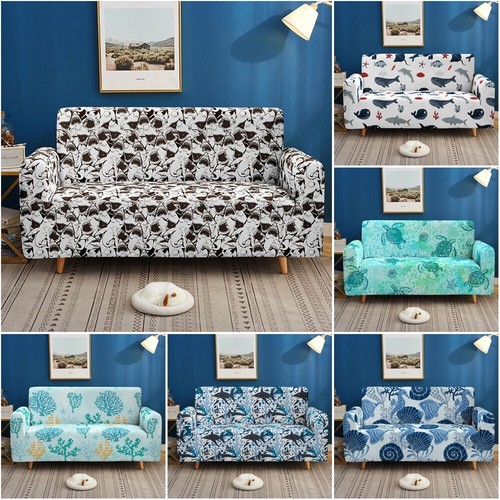Sea fish shark sofa cover - sea,