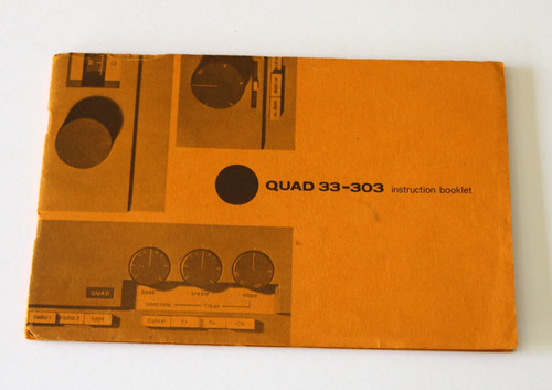 Vintage quad 303 amplifier - quad, 33-303