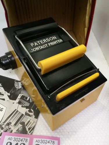 Paterson contact printer - paterson, &