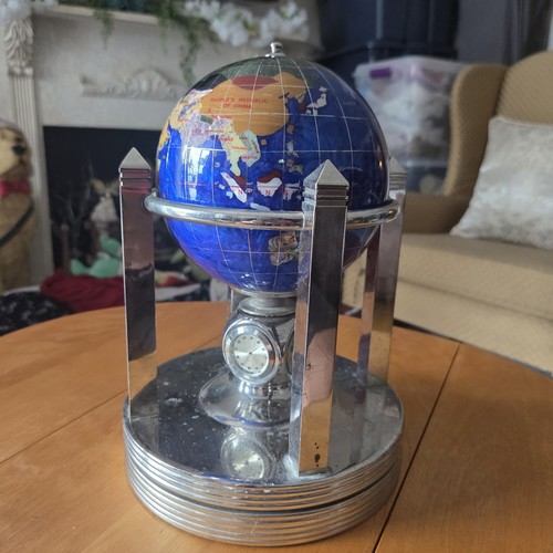Gemstone world globe with - globe,