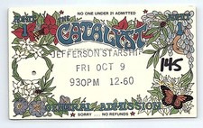 Jefferson Starship Ticket Stub