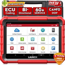 2025 LAUNCH X431 Pro Elite V+ PRO 5 OBD2 Diagnostic Tool ALL SYSTEM ECU Coding