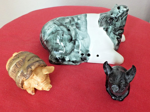 Pig figurine ornaments - pig,