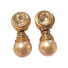 VINTAGE CABOUCHON GOLD PLATED