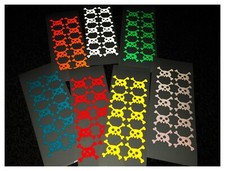 Veloviz Reflective SKULL AND