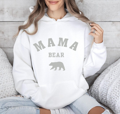 Mama bear hoodie mothers day - mothers,