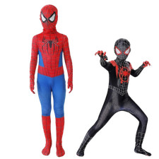Kids SpiderMan Cosplay Costume