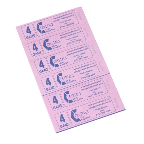 Bingo books game page value - bingo,