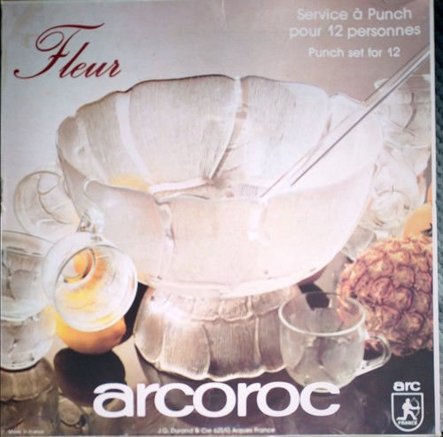 Arcoroc pce punch - pce, bowl