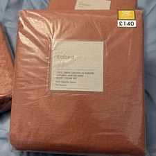 The Edited Life super King Duvet Cover Set 100% Linen Brand New 