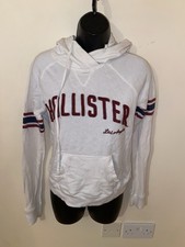 White Hollister Hoodie Size Xs ( 2526)