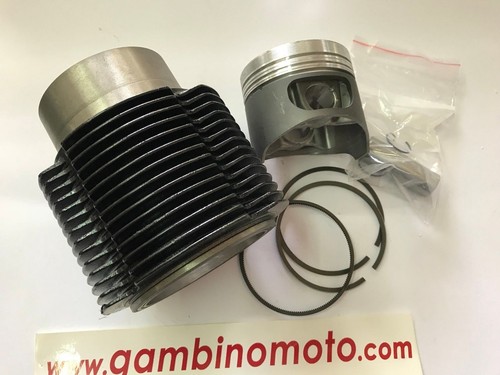 Complete cylinder with - with, piston