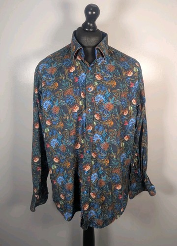 Claudio lugli shirt floral xxl - lugli,