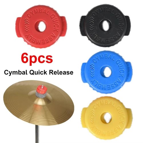 6pcs cymbal quick release caps - cymbal,