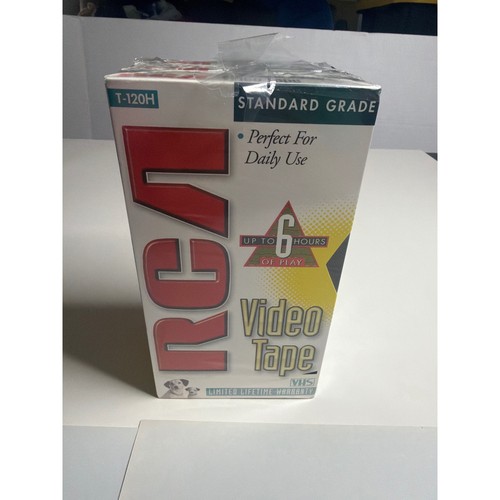 Rca 120h vhs blank - vhs, video