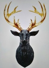 STAG DEER HEAD 2D (Flat)