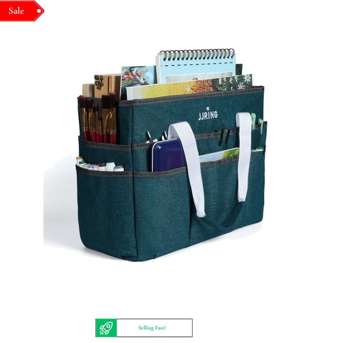 Craft organizer tote bag - bag, large