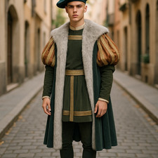 Elizabethan mens suit Medieval
