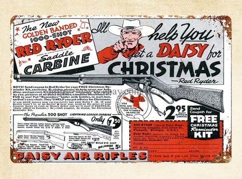 Airgun for christmas - christmas, ryder