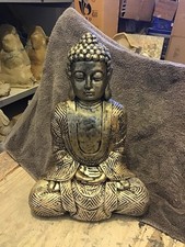 Golden Buddha Statue Stone