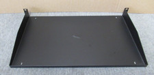 Fixed Cantilever Data Cabinet Shelf 1U 19" Black 270mm Deep