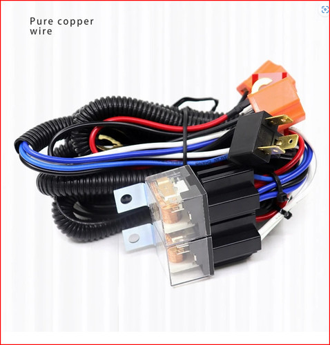 Uprated headlight wiring loom - uprated,