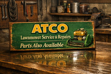 Vintage Style Lawnmower sign