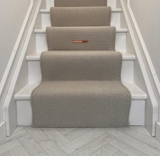 Carpet Stair Runner BRASIL 7M x 60cm Colour BERBER With Whipped Wool Edge.