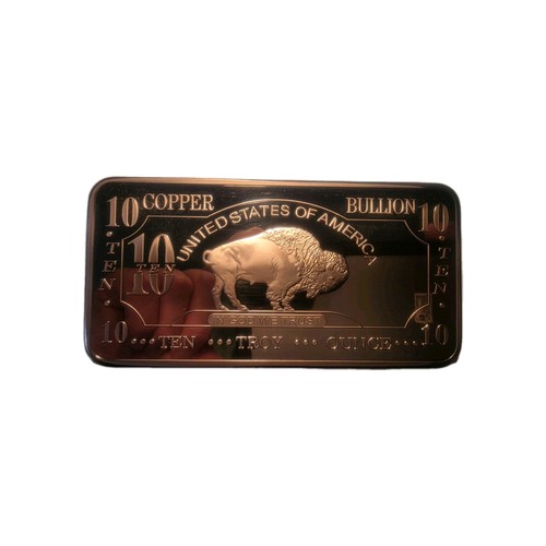 Copper bufflo bar 999 - 10, oz