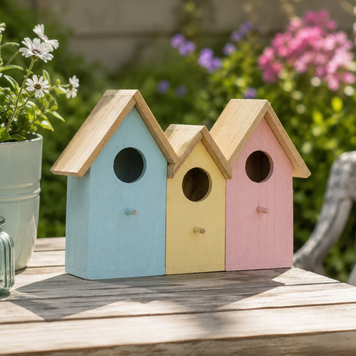 Garden bird house - 3, in