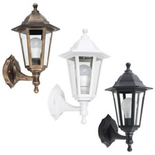 Outdoor Wall Light Traditional Garden Lantern Outside Lighting IP44 Yard Patio