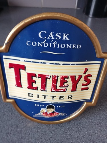 Tetley bitter metal - tetley's,