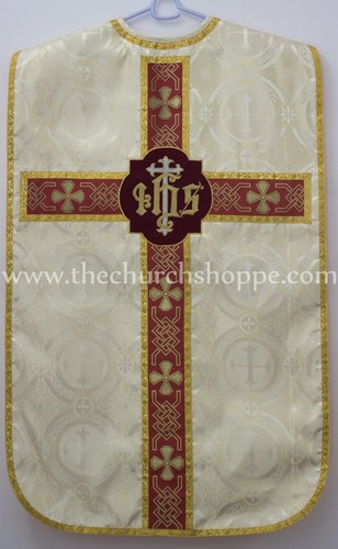 Metallic gold chasuble - gold,