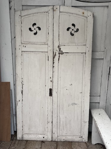 Rare antique french shutters - rare,