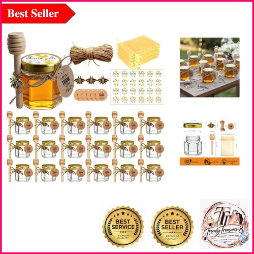 Mini honey jars set with - mini,