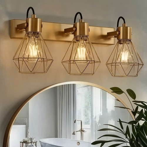 Light rotatable gold - 3-light,