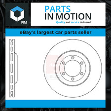 2x Brake Discs Pair Vented
