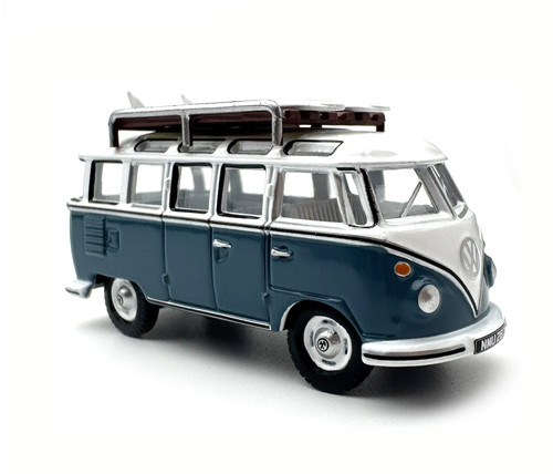 Blue vw t1 samba - ed,
