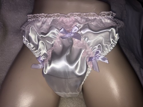 Bikini sissy panties - sissy, white